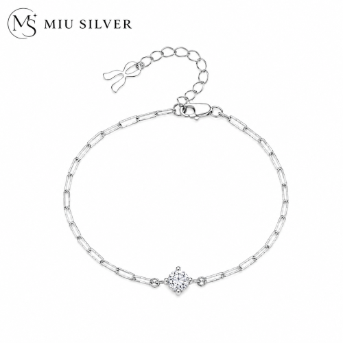 Lắc tay bạc Celestia Shine