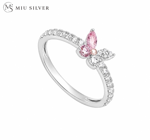 Nhẫn Bạc đính đá Bloomie